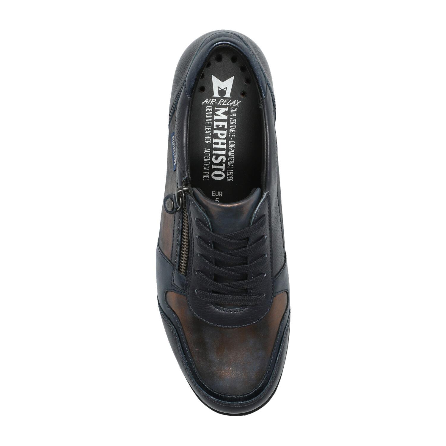 lacets femme modèle Iasmina bleu profond - Mephisto